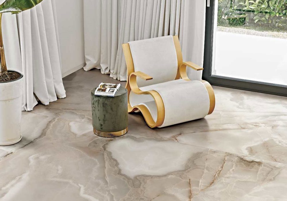 Marble Look Porcelain Tiles Collection