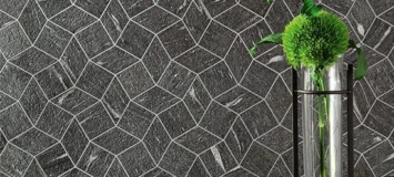 Black Mosaico Rombi