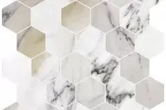 Hex Mosaic Honed Or Polished – All Colors