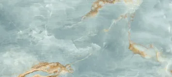 Onyx Aqua Blue Gold